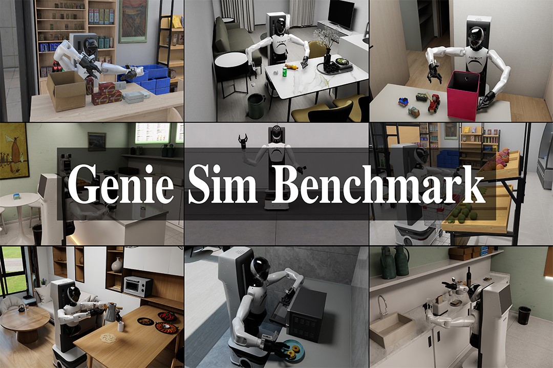再掀开源浪潮！AGgame官网机器人发布并开源仿真评测工具Genie Sim Benchma...